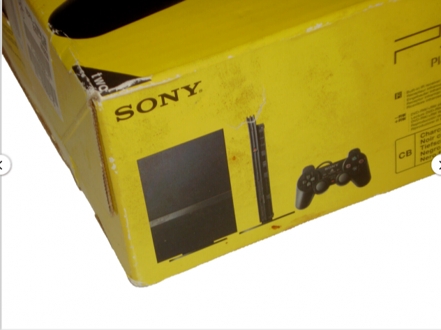 console playstation ps ps2 pal 70004 slim + giochi 2 joypad cavi demo scatolo - Foto 6