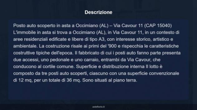 Immobile in asta di 36 m² in vendita a Occimiano - Foto 6