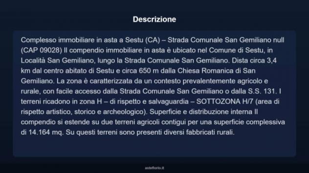 Immobile in asta di 14164 m² in vendita a Sestu - Foto 3