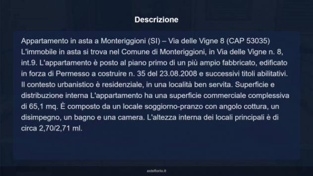 Immobile in asta di 65 m² in vendita a Monteriggioni - Foto 12