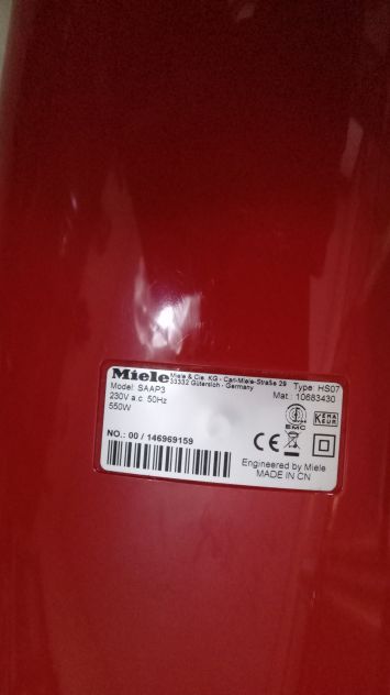 Scopa elettrica Miele Swing H1 Special Ecoline seminuova . - Foto 7