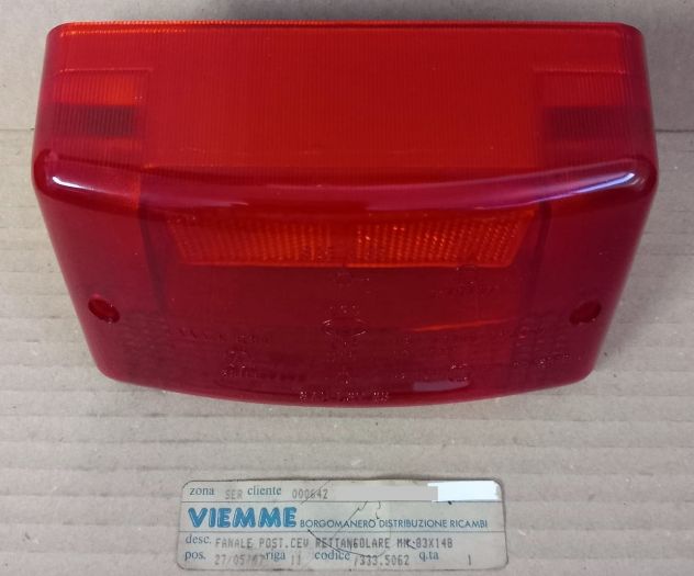 FANALINO POSTERIORE COMPLETO ORIGINALE NUOVO per APRILIA RED ROSE 50/125-CAGIVA - Foto 2