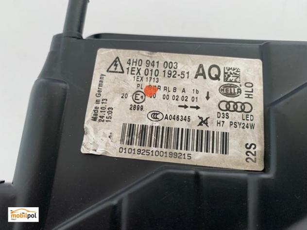 Audi A8 D4 Faro Anteriore Xenon Sinistro - 12711 - Foto 7