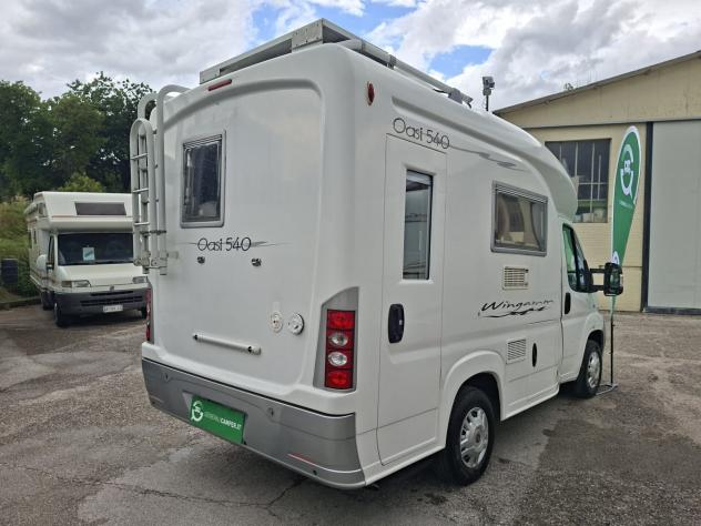 CAMPER WINGAMM DUCATO SEMINTEGRALE BASCULANTE CLIMATIZZATORE DINETTE FOTOVOLTAICO CAMPEGGIO USATI GENERALI 1670 - Foto 4
