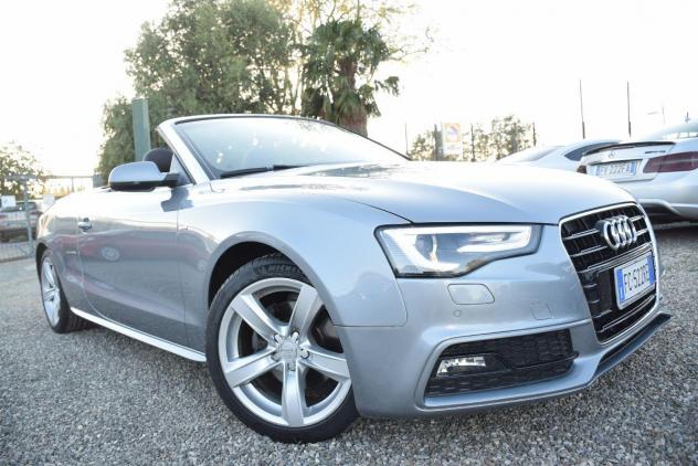 AUDI A5 Cabrio 2.0TDI AUTOMATICA S-LINE Advanced FULL - NAVI - CRUISE - SENSORI - BT - LED - Foto 2