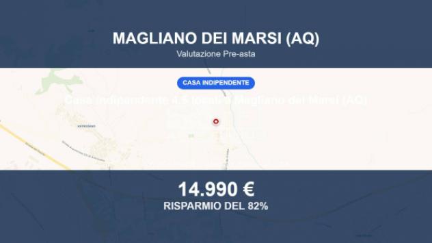 Immobile in asta di 150 m² in vendita a Magliano de' Marsi