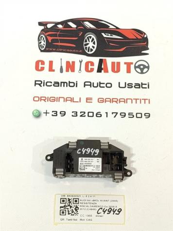 RESISTENZA RISCALDAMENTO AUDI A4 Avant (8K5) 8K0820521 CAG (0815) - Foto 2