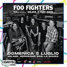 Biglietti Foo Fighters Milano 5 luglio 2026 front of stage