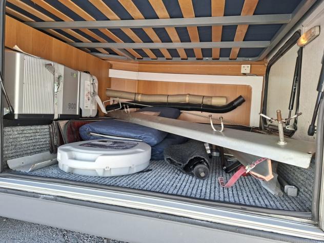 CAMPER BENIMAR DUCATO SEMINTEGRALE DINETTE LETTO FRANCESE PORTAMOTO CLIMATIZZATORE FOTOVOLTAICO CAMPEGGIO USATI GENERALI 1769 - Foto 7