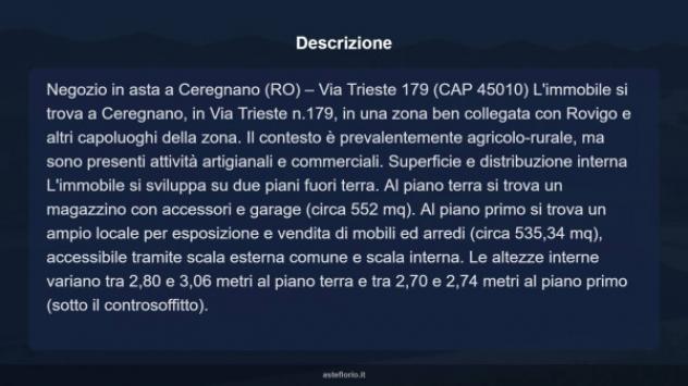 Immobile in asta di 1087 m² in vendita a Ceregnano - Foto 10