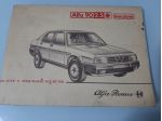 ALFA ROMEO ALFA 90 2.5 QUADRIFOGLIO INIEZIONE ORIGINALE
