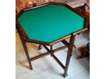 tavolino inglese da gioco revertable pieghevole 72x62x62