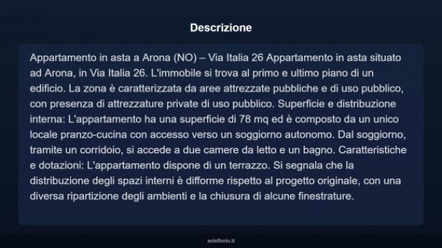 Immobile in asta di 78 m² in vendita a Arona - Foto 4