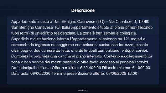 Immobile in asta di 121 m² in vendita a San Benigno Canavese - Foto 4