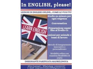 Lezioni di inglese online