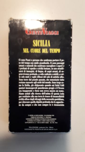 VHS Vintage Sicilia Nel cuore del tempo - Foto 2
