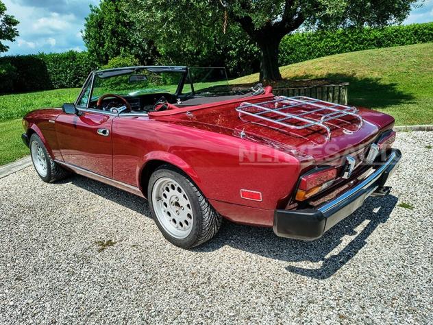 Fiat 124 Spider 2000 Rosso Ciliegia Interni Neri CRS Anno 1981 - Foto 9