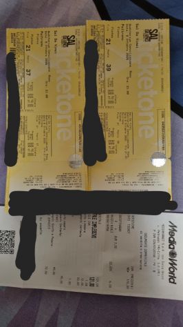 2 Biglietti concerto Sal Da Vinci