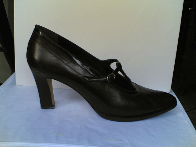 Scarpe da donna decolletè color testa di moro - Foto 3