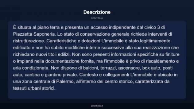 Immobile in asta di 31 m² in vendita a Palermo - Foto 5