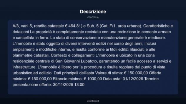 Immobile in asta di 77 m² in vendita a San Giovanni Lupatoto - Foto 14