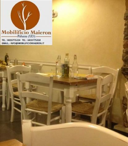 Tavoli e Sedie Ristorante Pizzeria Pub Bar cod 846 Nuovo AFFARE
