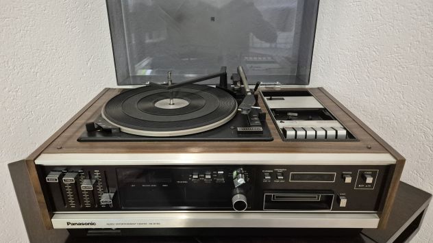 STEREO PANASONIC COMPATTO ANNI '70 NON FUNZIONANTE - Foto 2