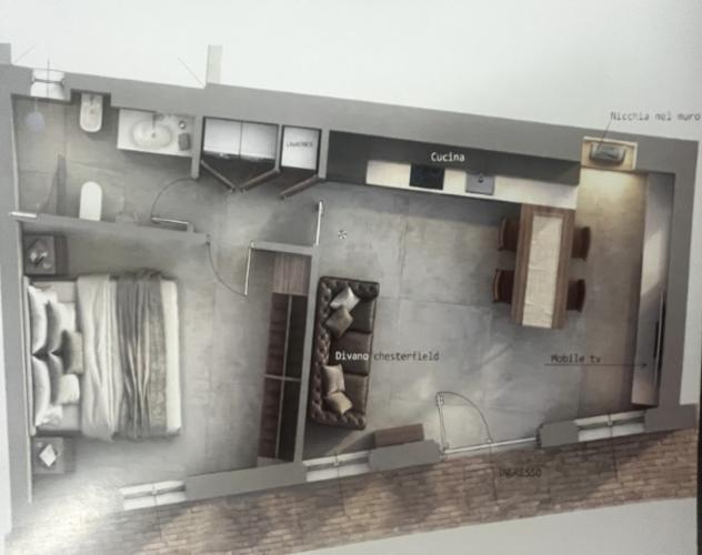 APPARTAMENTO INDIPENDENTE di 2 vani e di 50 mq (FIRENZE) rif. L1396_1 - Foto 3