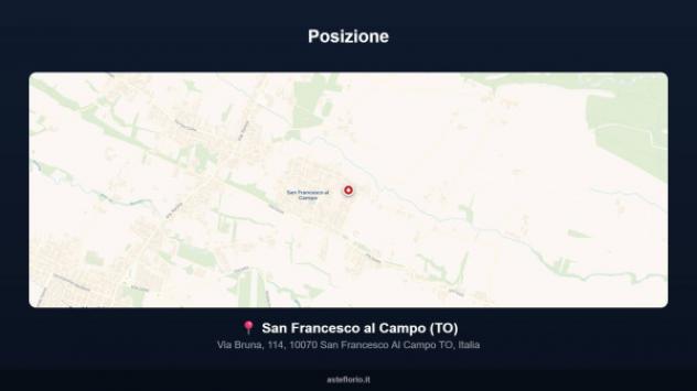 Immobile in asta di 214 m² in vendita a San Francesco al Campo - Foto 8