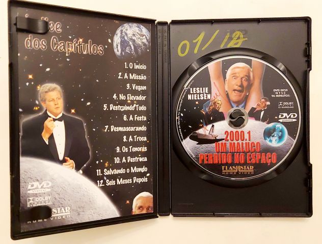 DVD 2000.1 Um maluco perdido no espaço com Leslie Nielsen, Pictures Start, 2000 - Foto 3