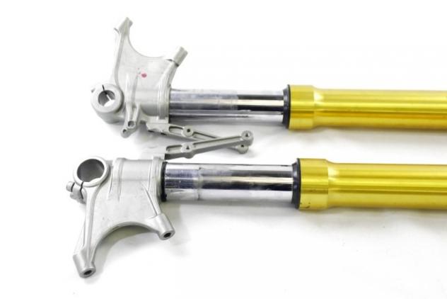DUCATI MULTISTRADA 1200 S TOURING 34420311A 34520311A COPPIA FORCELLE OHLINS 10 - 12 FRONT FORKS FODERI CON GRAFFI PARAOLIO DA SOSTITUIRE - Foto 5