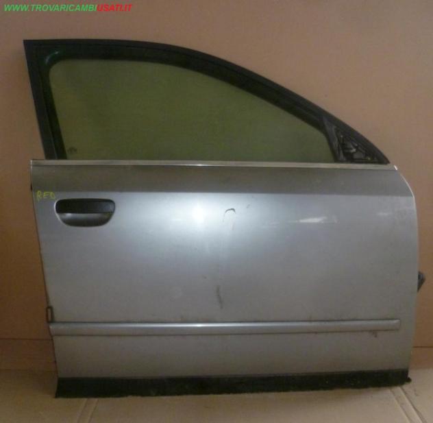 PORTA ANT.D. ORO MET C/ALZ  Carrozzeria  Lamierati esterni  Porte  Porta ant. dx. AUDI - A4 - 01-01-2001 - 01-10-2004