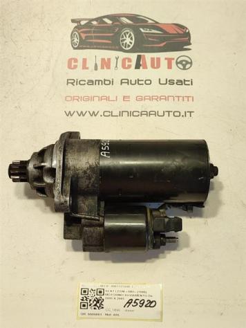 MOTORINO D' AVVIAMENTO SEAT Leon 1° Serie 02M911023F 0001125048 ARL diesel 1896 (9905) - Foto 3