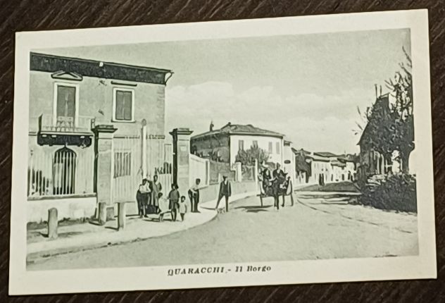 Antica cartolina di Quaracchi, Firenze. - Foto 2