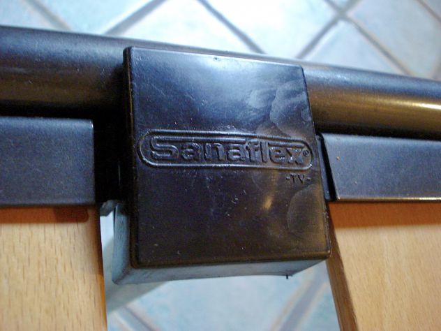 Rete Letto singolo SANAFLEX a doghe in legno+ottimo materasso Ennerev - Foto 3