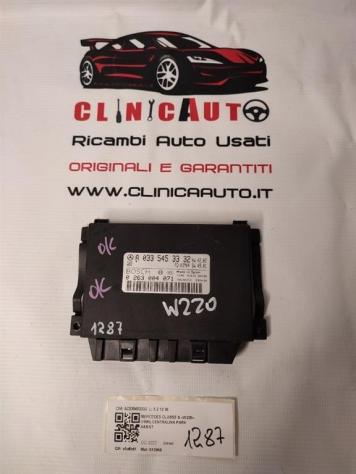 CENTRALINA PIANTONE STERZO MERCEDES Classe S W220 4° Serie A0335453332 diesel 3222 (9905)