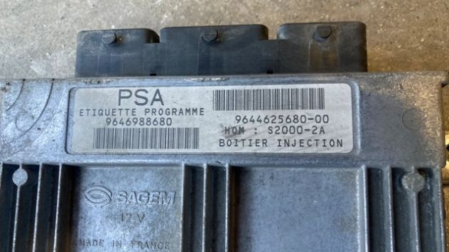 Centralina motore Peugeot 206 1.4 benzina del 2002 (9646988680) - Foto 3