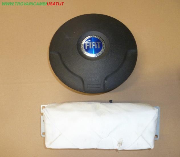 DISPOSITIVO AIR-BAG lato guida (fino al 09/2005) KIT VOLANTE 2 SP. VERDE/GIALLA - PASS. 2SP. VERDE/GIALLA FIAT IDEA (350-2S/4D)  Carrozzeria  Sicurezz
