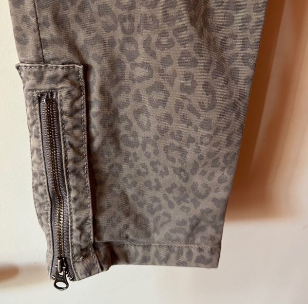 Pantaloni Max &amp; Co cotone elasticizzato 42 leopardati - Foto 6