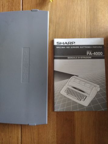 Macchina per scrivere elettronica Sharp PA-4000 - Foto 3