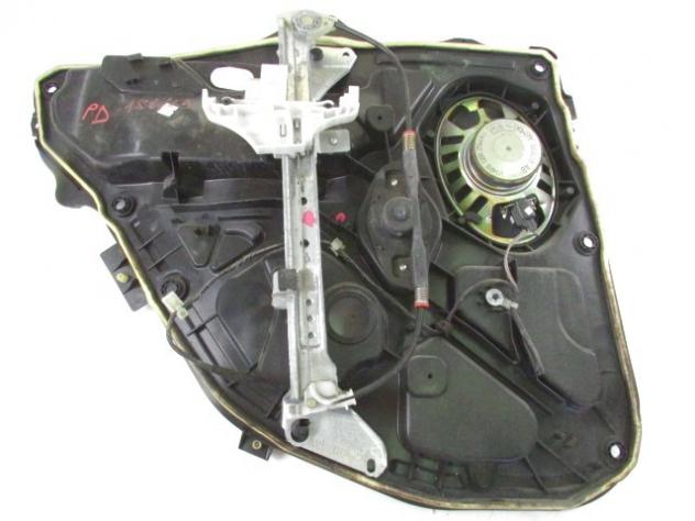 2S61-A27000-AN MECCANISMO ALZA-VETRO ALZACRISTALLO PORTA POSTERIORE DESTRA FORD FIESTA 1.2 B 55KW 5M 5P (2006) RICAMBIO USATO