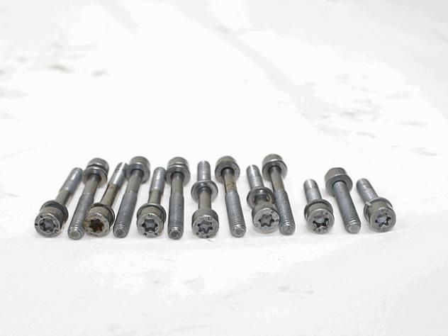 SET VITI BULLONI FISSAGGIO CARTER TRASMISSIONE BMW K18 C 600 SPORT 2011 - 2015 07129906579 TRANSMISSION COVER HOLDER BOLTS - Foto 2