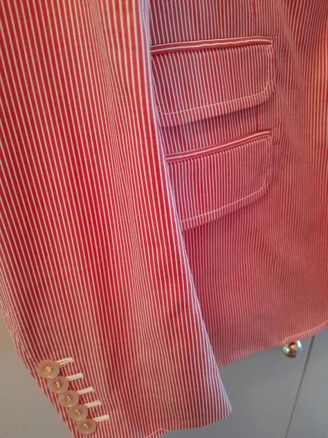dsquared2 giacca righe 3 bottoni - Foto 6