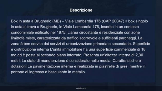 Immobile in asta di 18 m² in vendita a Brugherio - Foto 10