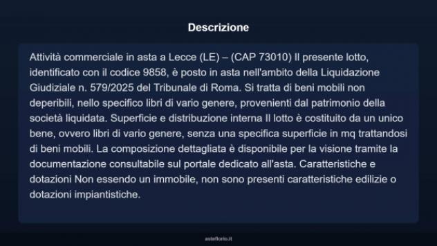 Immobile in asta di 30 m² in vendita a Lecce - Foto 3