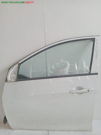 PORTA ANT.S. BIANCO AL/SE 999-U1308381 Carrozzeria Lamierati esterni Porte Porta ant. sx. KIA - PICANTO 5 porte - 01-05-2011 - 01-02-2017