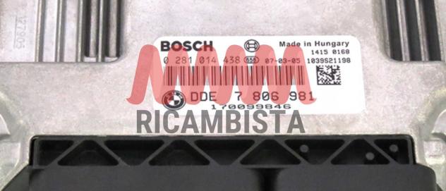 0281014438 BMW X5 E53 3.0 centralina motore Bosch - Foto 2