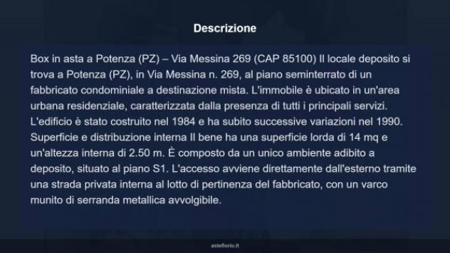 Immobile in asta di 14 m² in vendita a Potenza - Foto 10