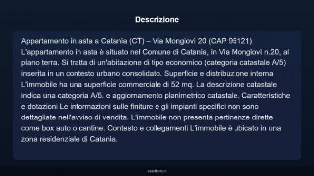 Immobile in asta di 52 m² in vendita a Catania - Foto 3