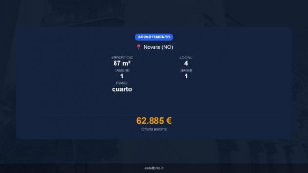 Immobile in asta di 87 m² in vendita a Novara - Foto 16